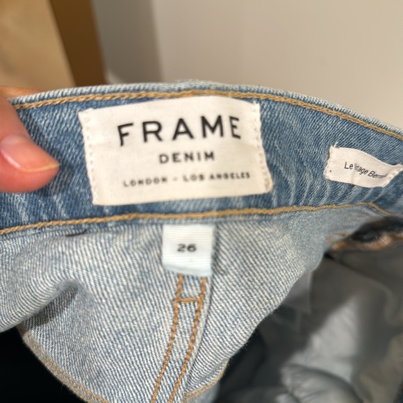 FRAME DENIM Le Vintage Bermuda Shorts 26 - Picture 6 of 11